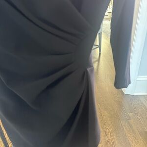 Chiara Boni Off or On Shoulder Black Cocktail Dress